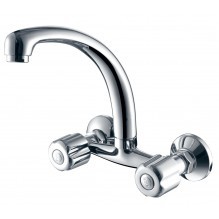 What is the installation method of the kitchen faucet?