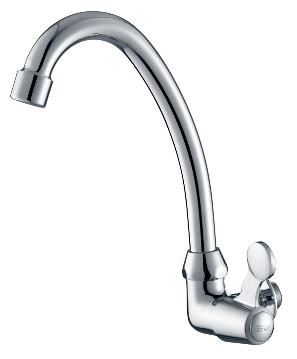 single cold water faucet